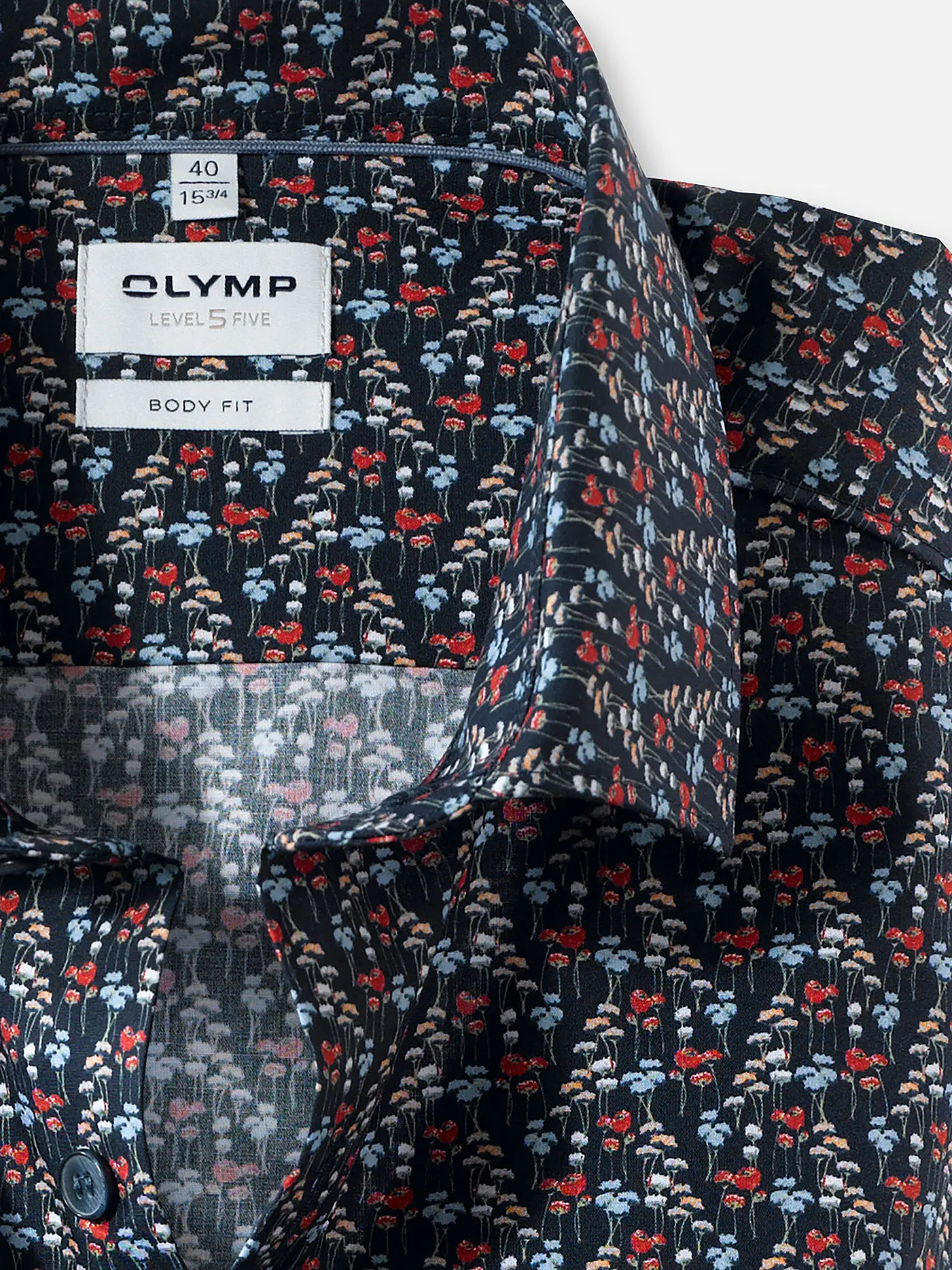 OLYMP LEVEL FIVE | Hemd Modern Fit | rot